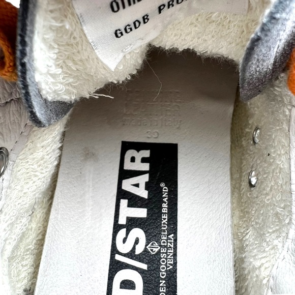 *EUC* Golden Goose Mid Star Gray Suede & White Star, Size 39 (9 US) - Picture 13 of 15